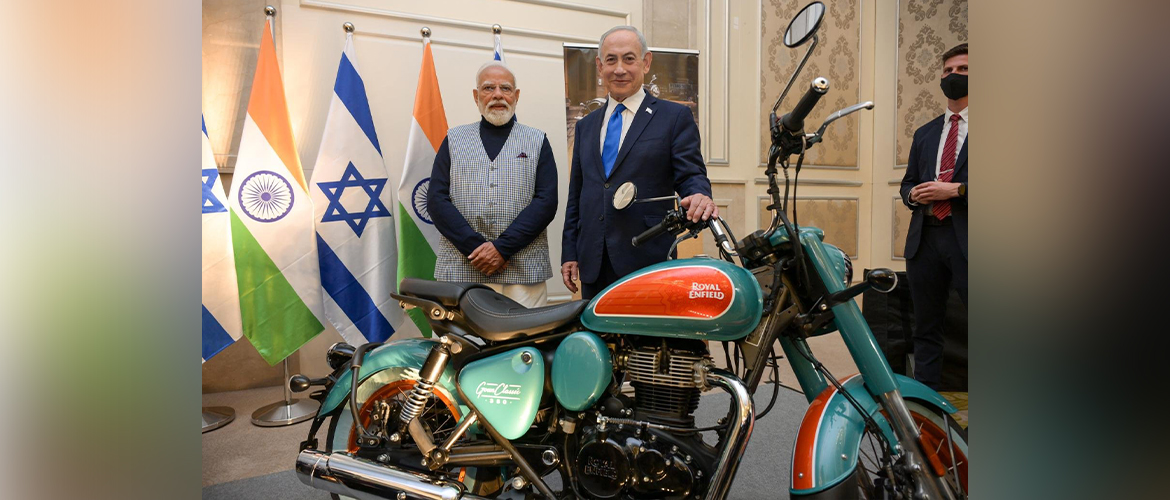 Hon’ble Prime Minister Shri Narendra Modi and Israeli Prime Minister Benjamin Netanyahu attended an Israeli Innovation event in Jerusalem