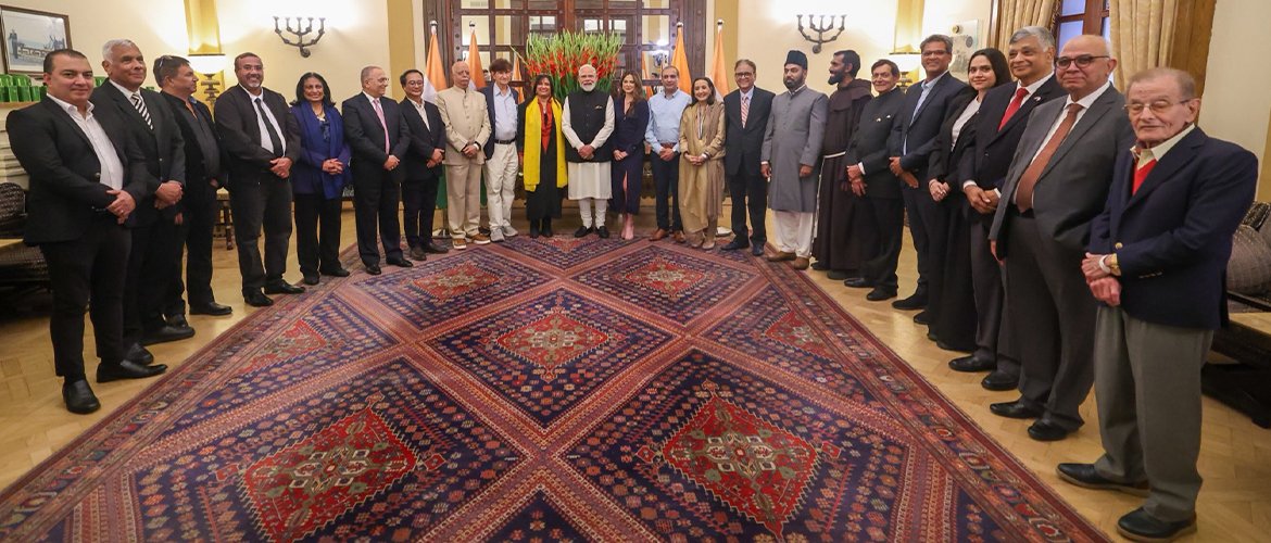 Hon’ble Prime Minister Shri Narendra Modi met with the Indian Jewish Community in Israel