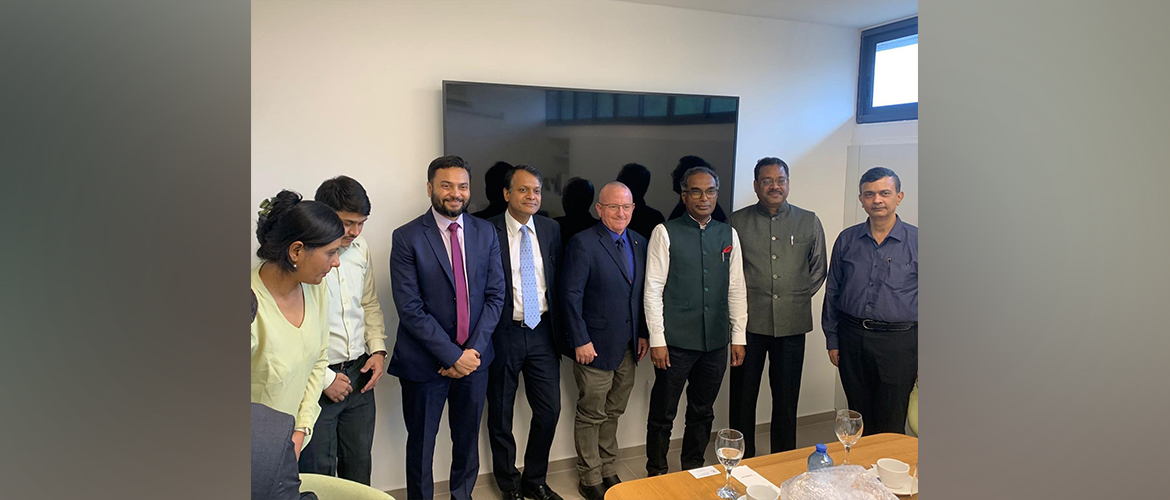  The Indian delegation led by Secretary, DST India visited Technion- Israel Institute of Technology, a global pioneer in multidisciplinary research. Prof. Wayne D. Kaplan, VP for External Relations & Resource Development, Technion, showcased some of the achievements of visitors center.