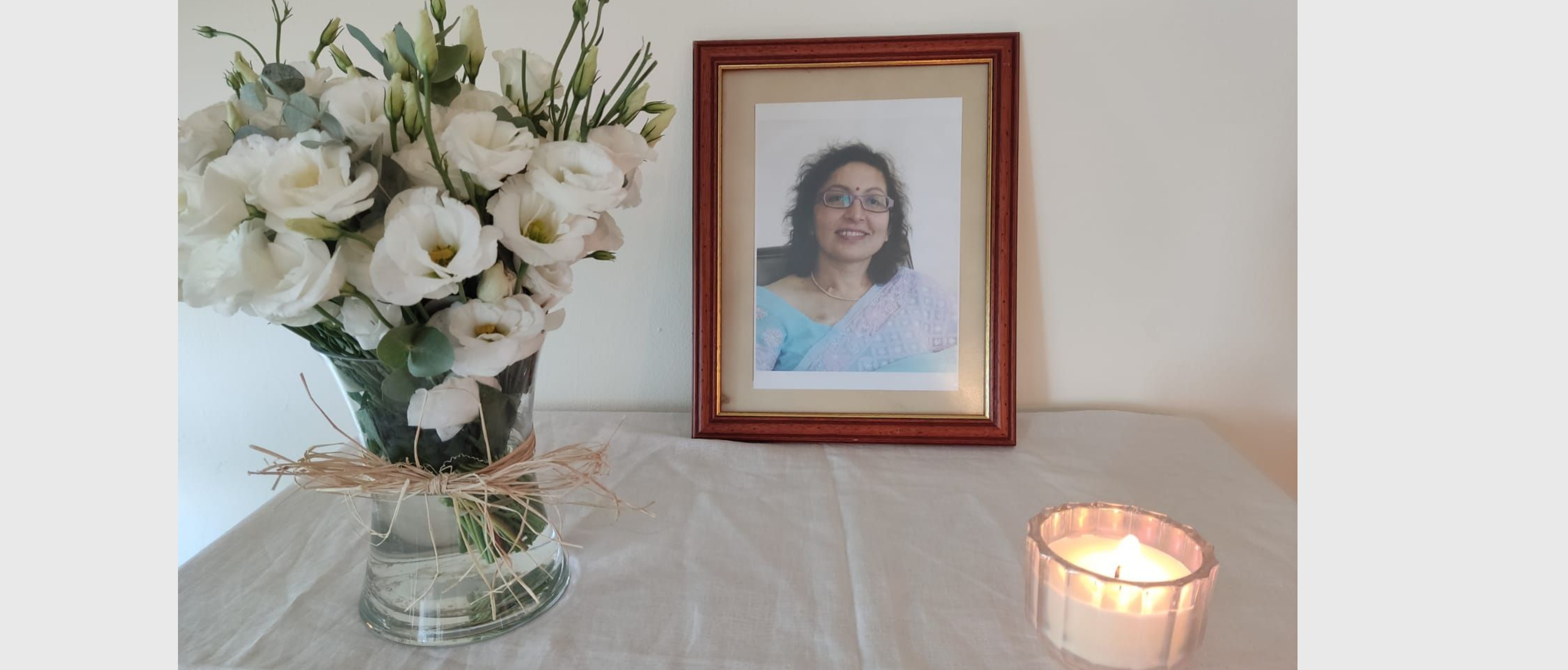  Memorial service for Dr. Anju Kumar (1974-2021), who served as DCM, EOI, Tel Aviv from 2014-18.
