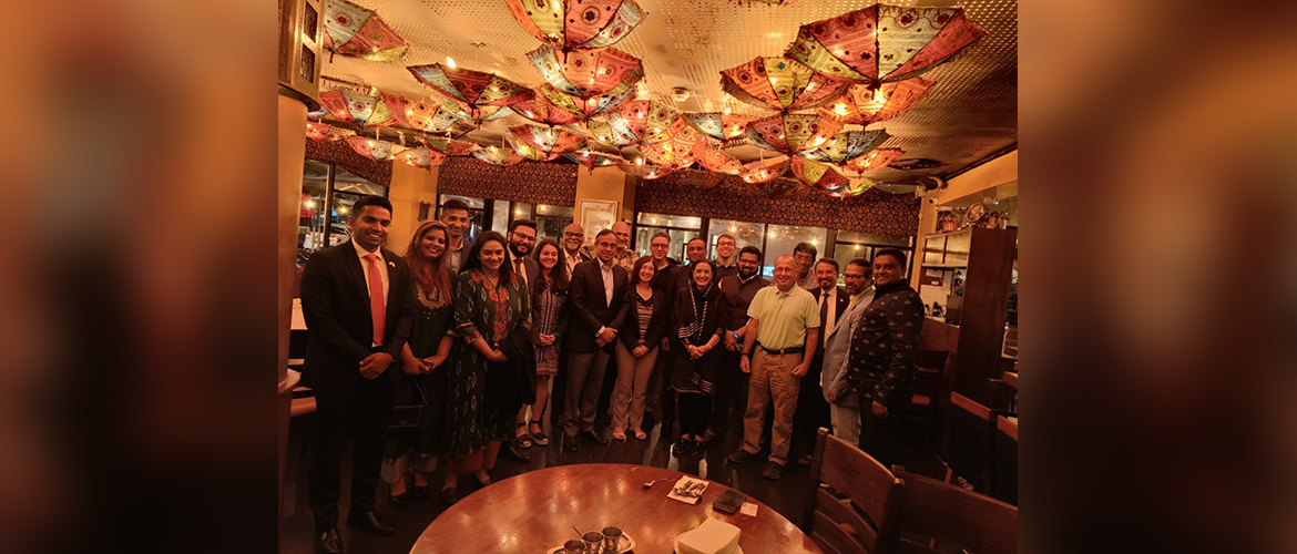  Ambassador Sanjeev Singla and Srilankan Ambassador Nimal Bandara met the Indian and Sri Lankan delegations of the American Jewish Committee in Tel Aviv
