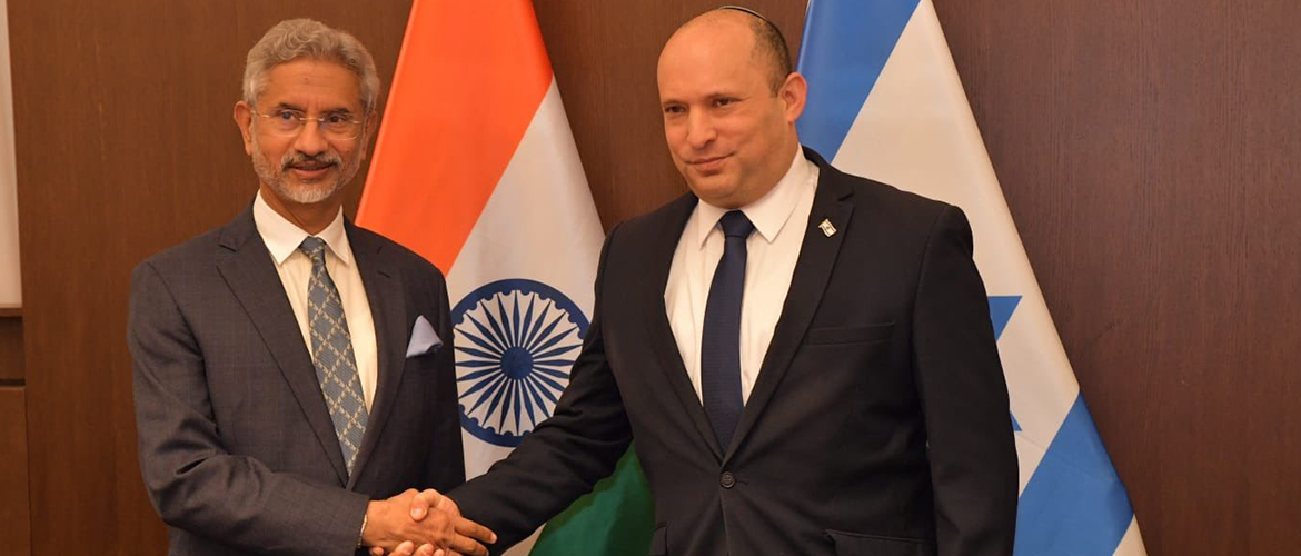  External Affairs Minister Dr. S. Jaishankar met Israeli PM Naftali Bennett.