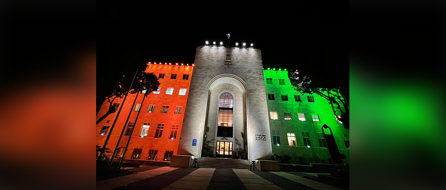  Illumination of iconic landmarks in India and Israel marking the 30th anniversary of establishment of full diplomatic relations.