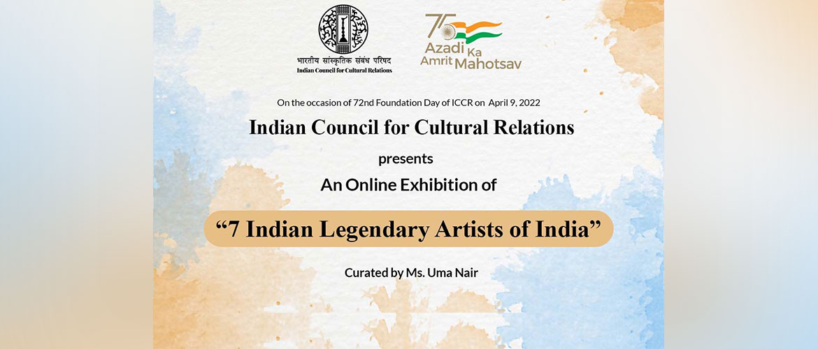  Online Exhibition of 7 Indian Legendary Artists