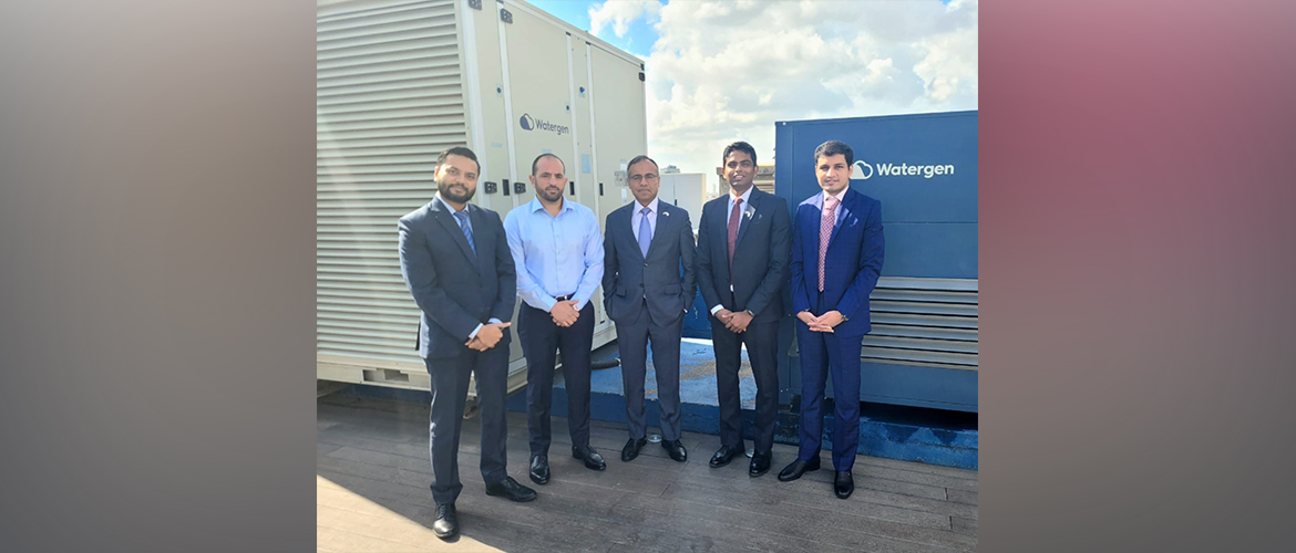  Ambassador Sanjeev Singla visited Watergen & interacted with its President Michael Mirilashvili, Watergen(India) CEO Maayan Mulla and its Indian partners.