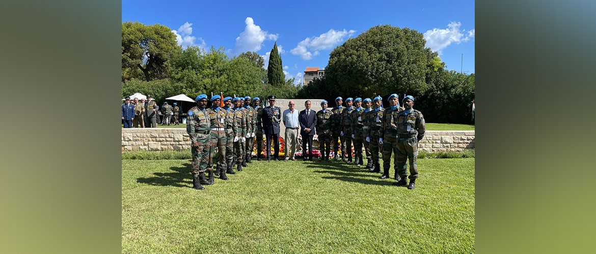  Commemorating HaifaDay, Embassy of India, Tel Aviv & Municipality of Haifa paid tribute to the valiant soldiers of Indian cavalry regiments that helped liberate Haifa in 1918.